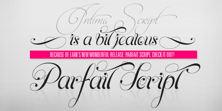 Intima Script Three Font