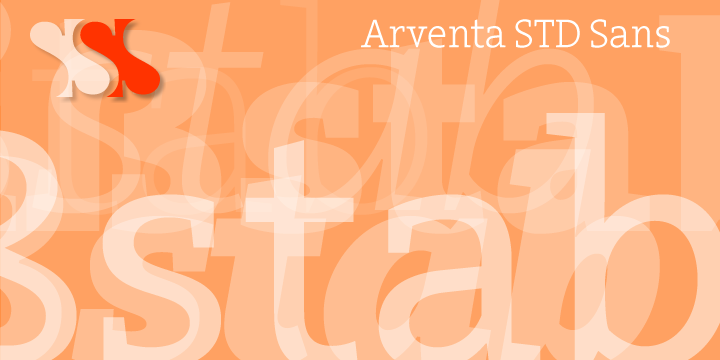 Arventa Slab Pro Medium Italic Font