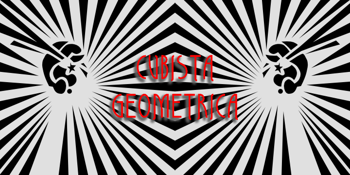 Cubista Geometrica Font