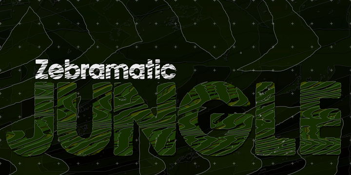 Zebramatic SLAM Font