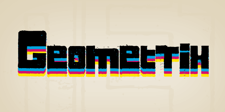 Geometrix Font