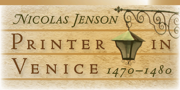 Nicolas Jenson SG Regular Petite Caps Font