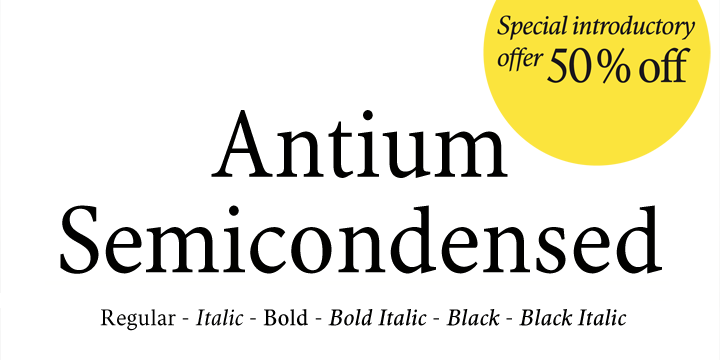 Antium Font