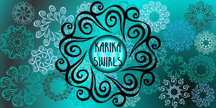 Karika Swirls Font