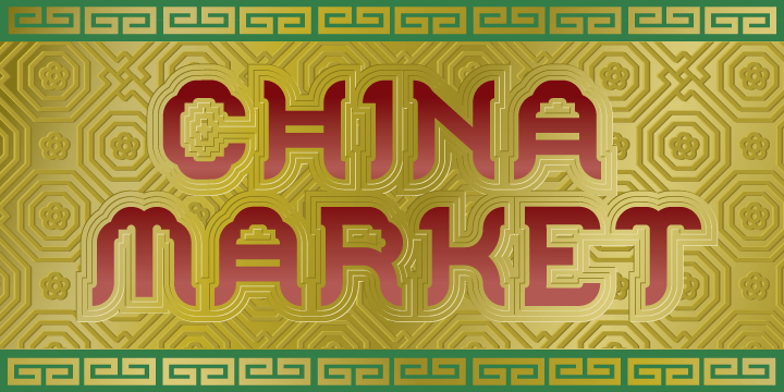 China Market Font