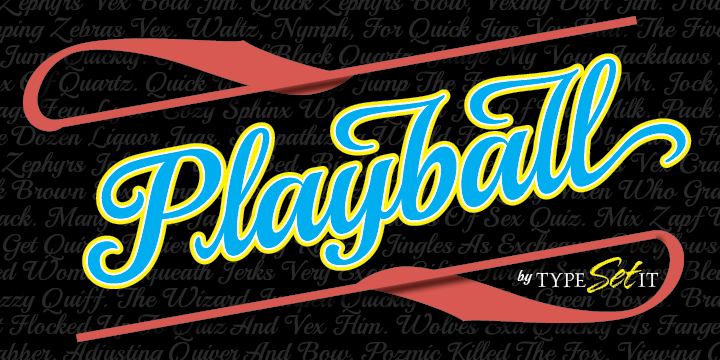 Playball Pro Font