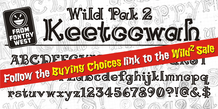 WILD2 Keetoowah Normal Font