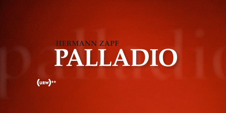 Palladio Regular Font