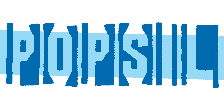 Popsil Fill Font